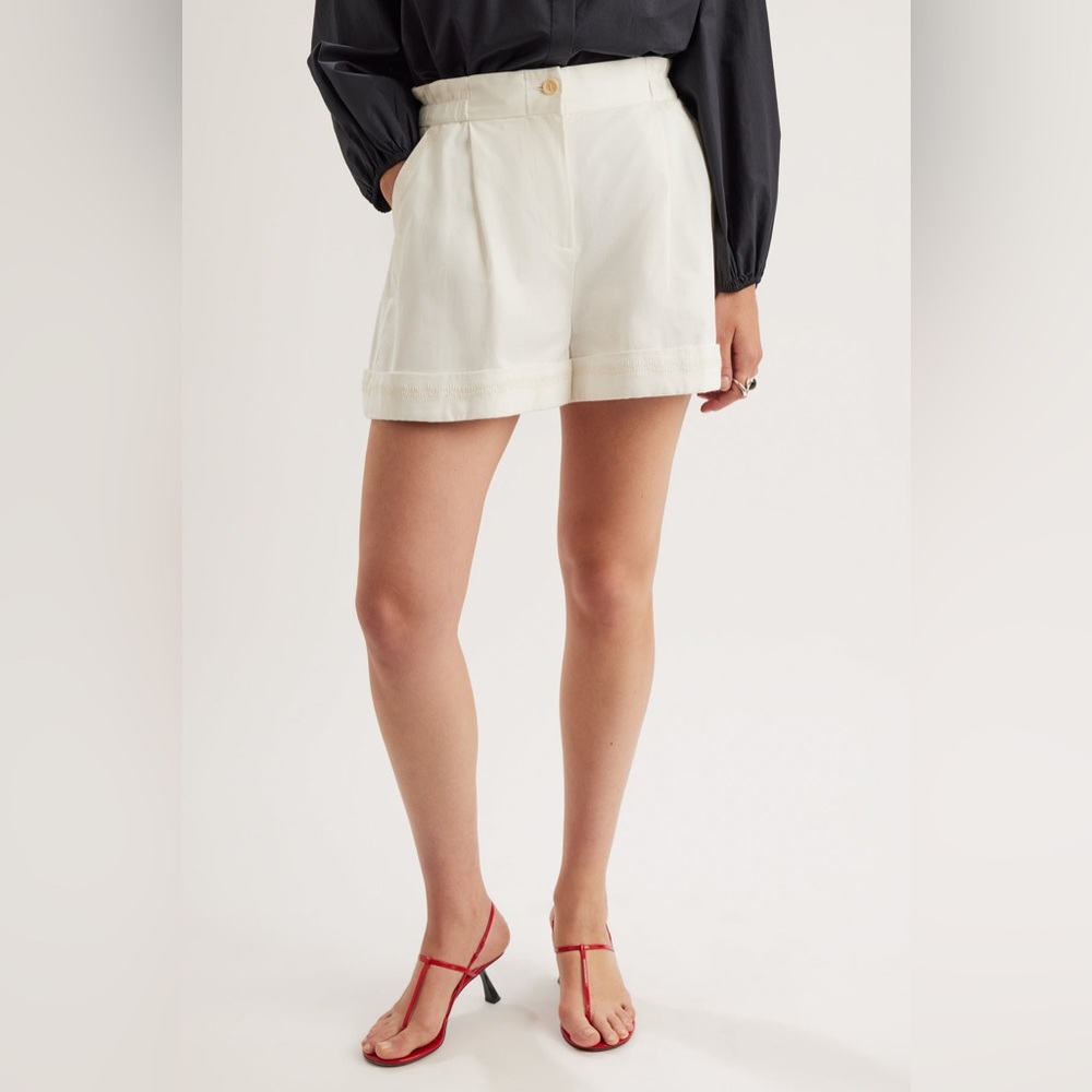 MERLETTE DUINEN EMB TWILL SHORT SIze 2